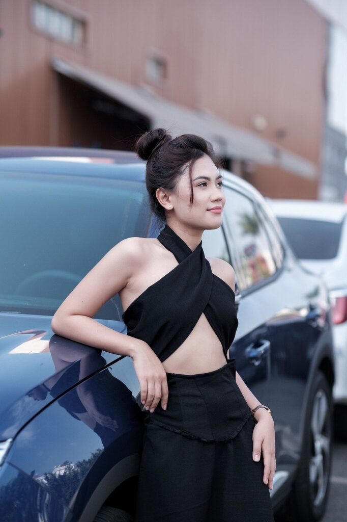 woman, car, car wallpapers, model, beauty, style, fashion